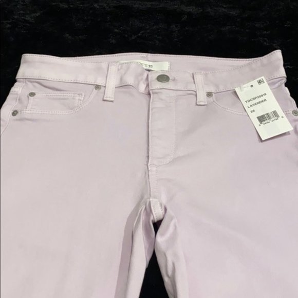 Joe's The Icon Mid Rise Skinny Crop Lavender Jeans. 25, 26, 30 - Picture 5 of 13
